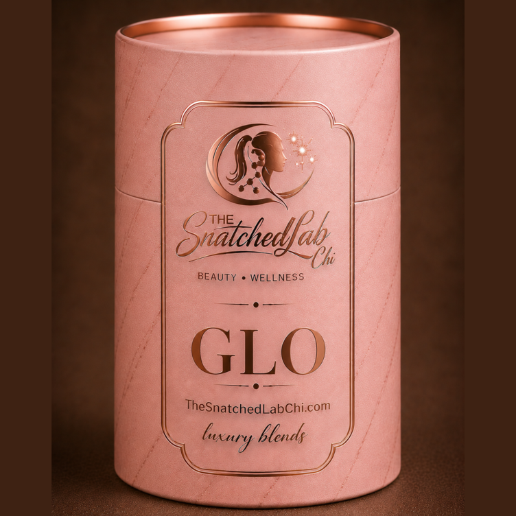 Glo Blend product packaging